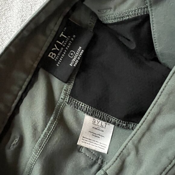 BYLT Everyday Pant 2.0 | Dark Sage | Men's Small - Picture 6 of 8